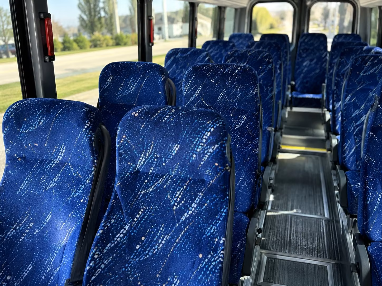 20 passenger minibus inside