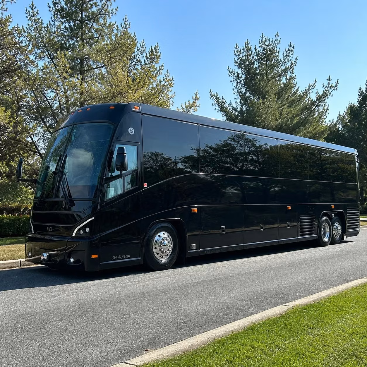 arlington long distance bus rentals