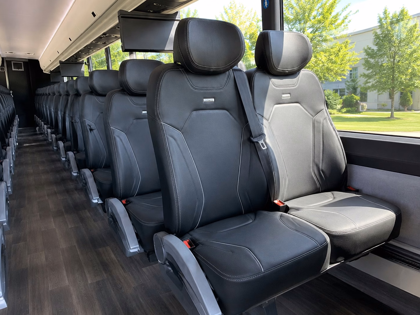 charterbusarlington com makes it possible to keep the entire bridal party together from getting ready to reception