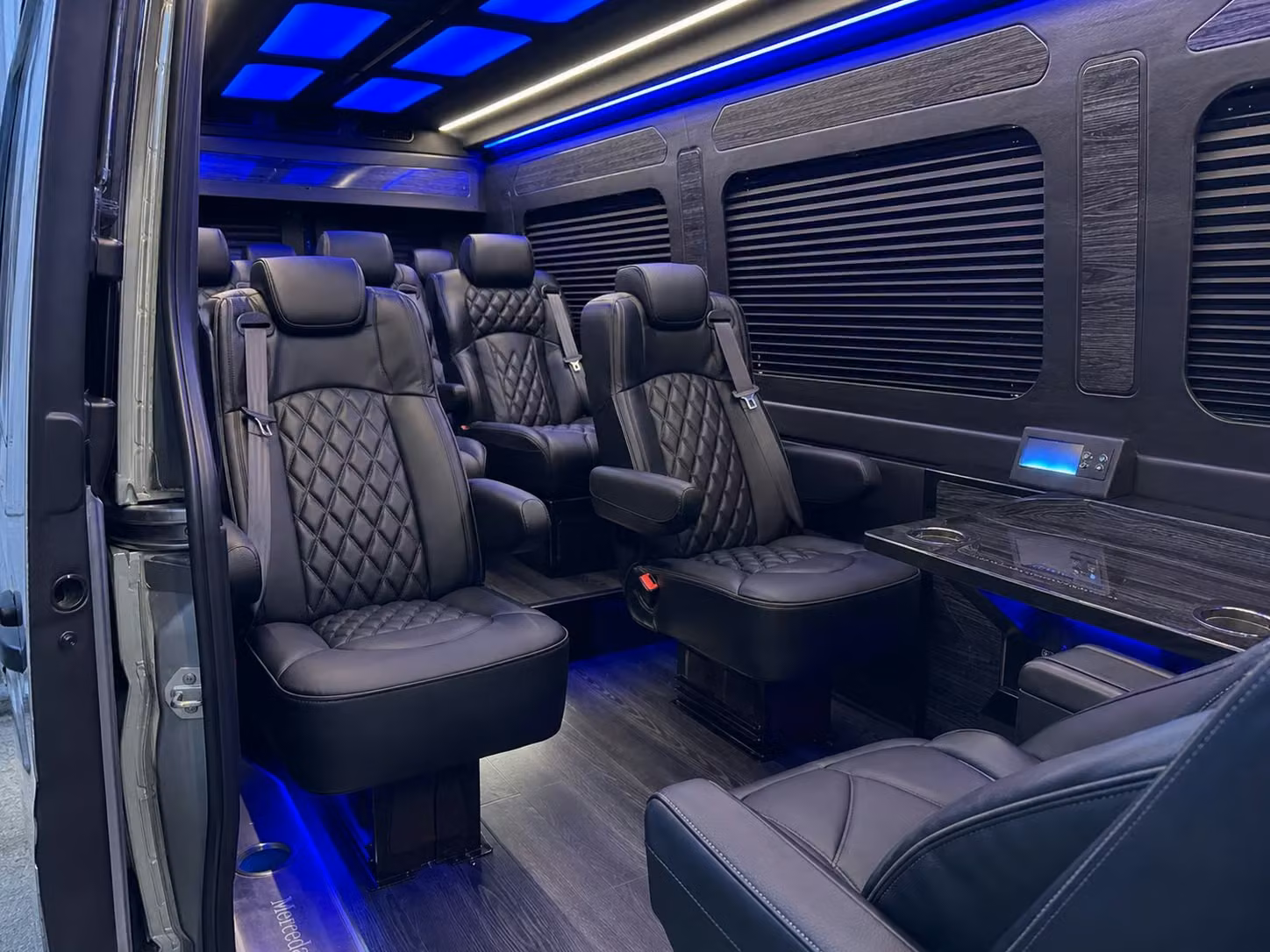 sprinter van transportation for groups and events across arlington